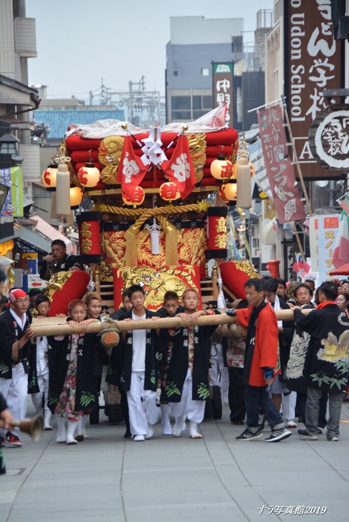 高薮太鼓台 2019年10月1日 香川県琴平町 : すう写真館