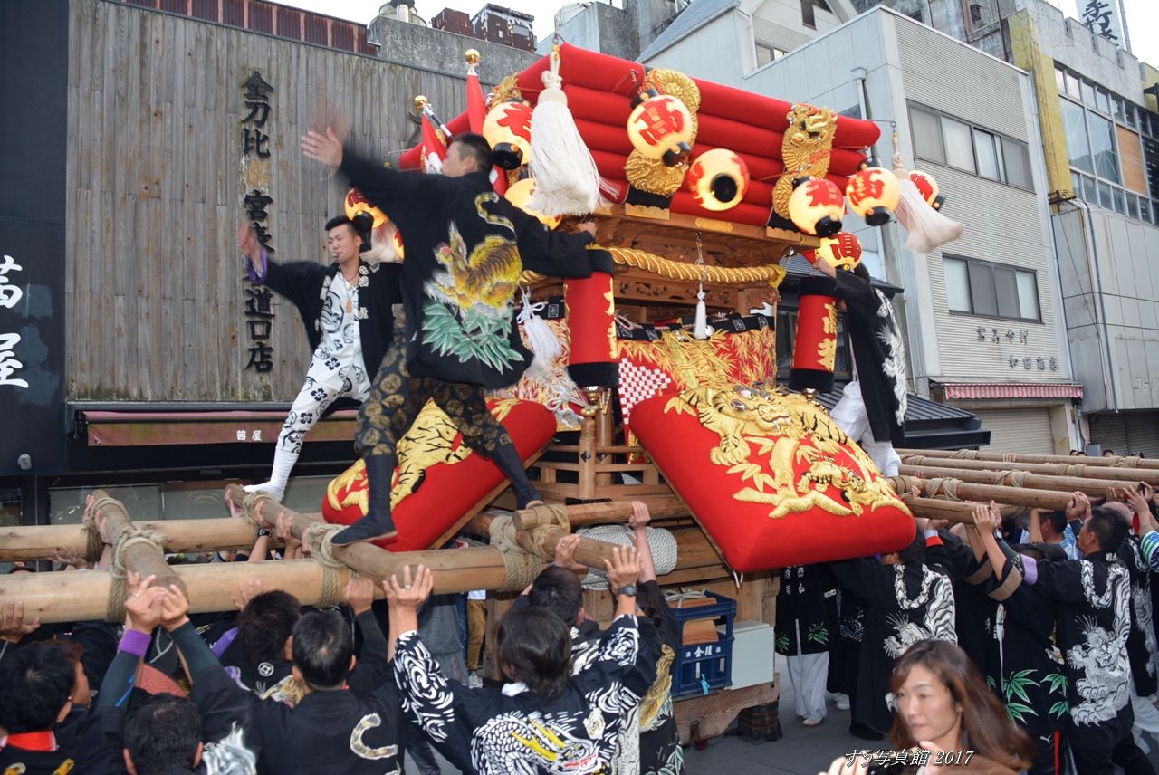 高薮太鼓台 2017年10月1日と2日 香川県琴平町 : すう写真館