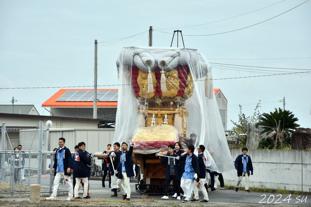 室本太鼓台 2024年 観音寺市 : すう写真館