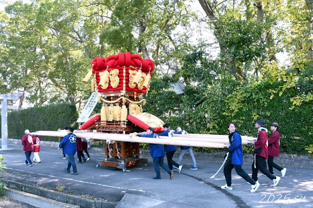 六ノ坪太鼓台 2025年11月15日 香川県三豊市豊中町 : すう写真館