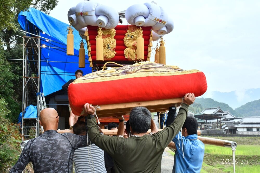 入樋太鼓台 2025年 香川県三豊市財田町 : すう写真館