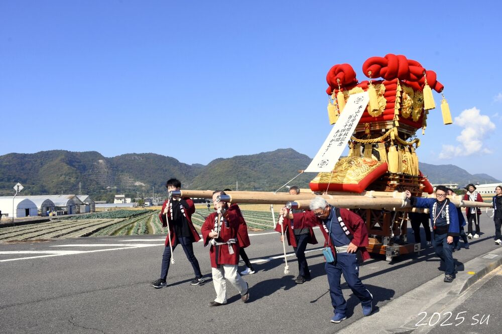 六ノ坪太鼓台 2025年11月15日 香川県三豊市豊中町 : すう写真館