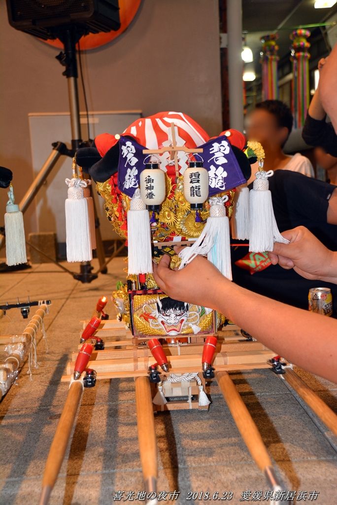 碧龍太鼓台が登場 2018年6月23日 松岡ミニチュア太鼓台 : すう写真館