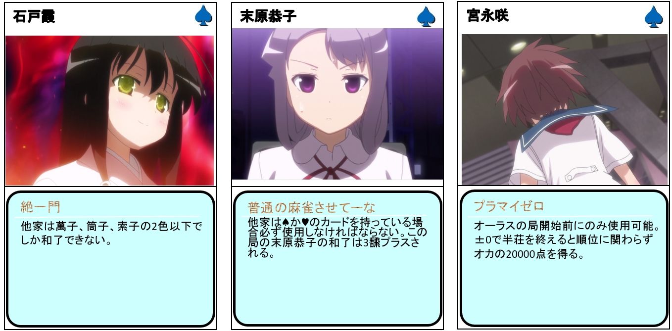 工作 咲 Saki 版麻雀拡張カードを自作してみました 麻雀雑記あれこれ 工作 咲 Saki 版麻雀拡張カードを自作してみました 麻雀雑記あれこれ