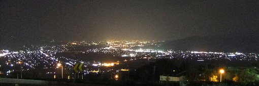 夜景：姨捨