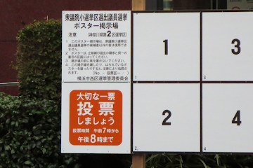 選挙掲示板