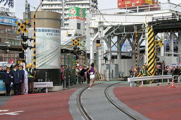 駅伝：蒲田選手