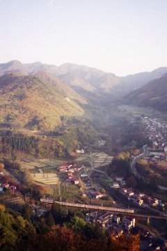 山寺からの風景