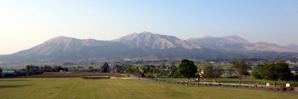 阿蘇の山並み
