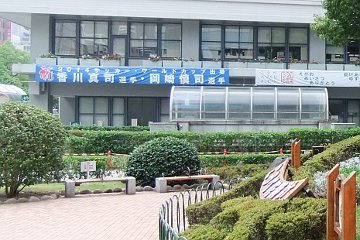 岡崎・香川横断幕