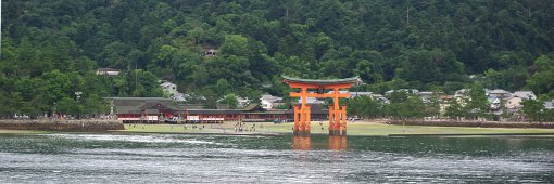 海上からの厳島神社