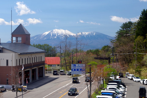 草津からの浅間山