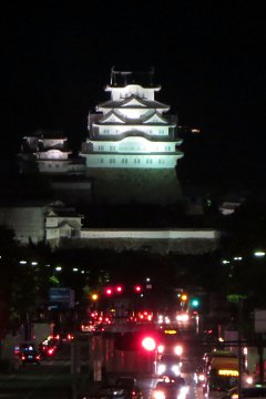 ライトアップ姫路城
