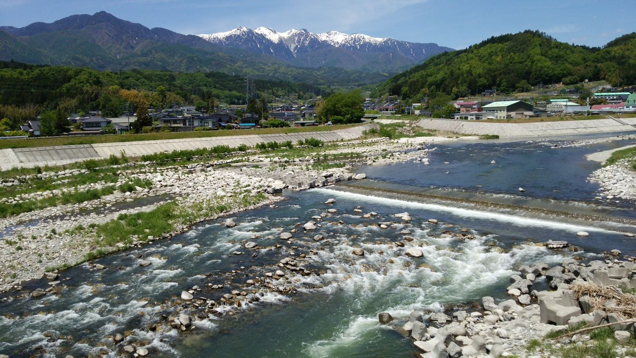 中央アルプス眺望、伊那、駒ケ根、中川村、飯島町、あたり