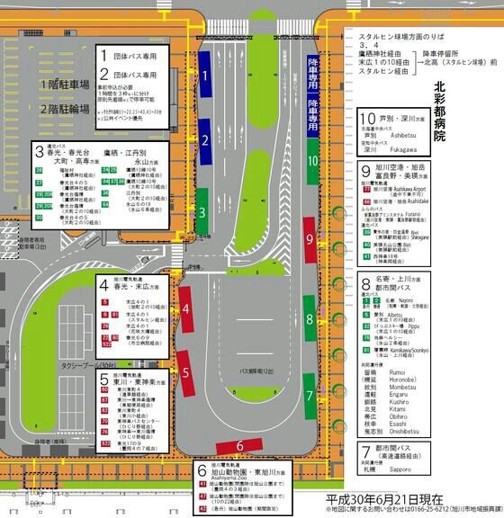 旧中央バス旭川ターミナル 旭川駅前 旭川 Otaru Renaissance