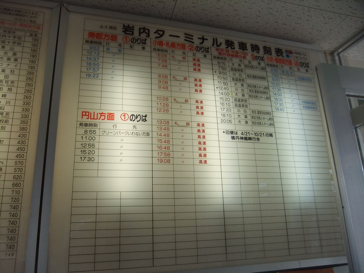 岩内バスターミナルと木田金次郎美術館 Sinyoのブログ