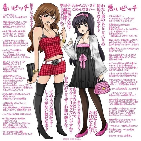 B 3次元の黒髪ロングは地雷という風潮 Vipstep