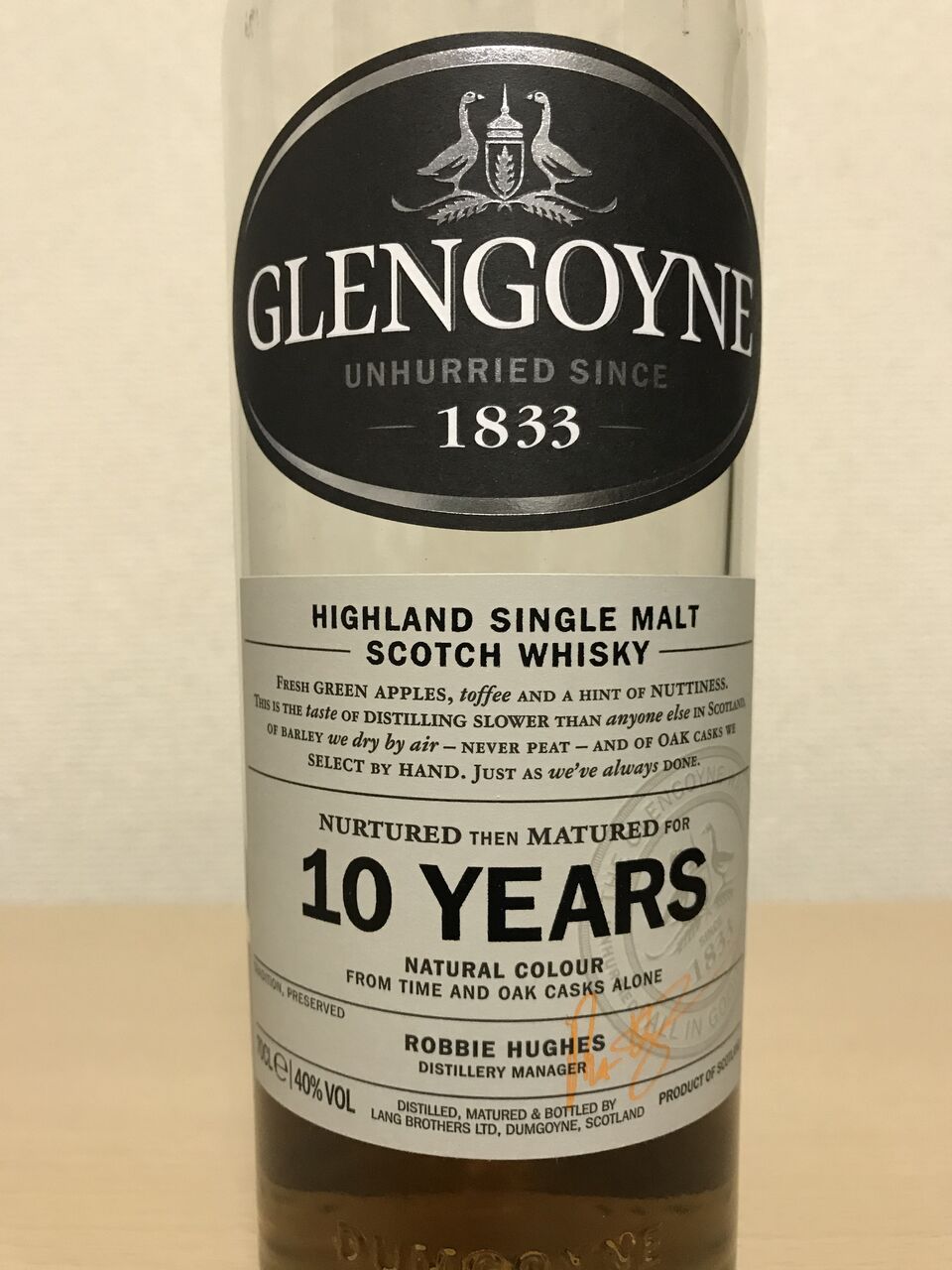 Glengoyne 10yo / グレンゴイン 10年 : 酒飲ダイアリー