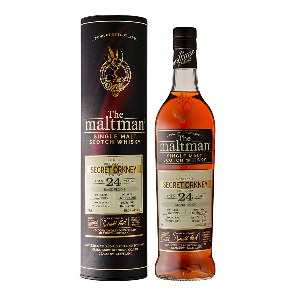 Secret Orkney (Highland Park) 24yo, 1995 - 2019, Meadowside 
