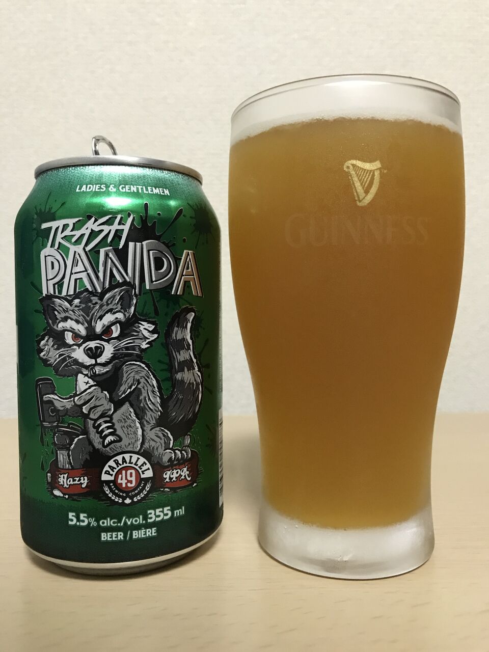 Trash Panda Hazy Ipa Parallel 49 トラッシュ パンダ ヘイジーipa パラレル49 酒飲ダイアリー