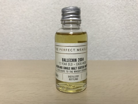 Ballechin 18年 for Whisky Exchangeバレッヒェン