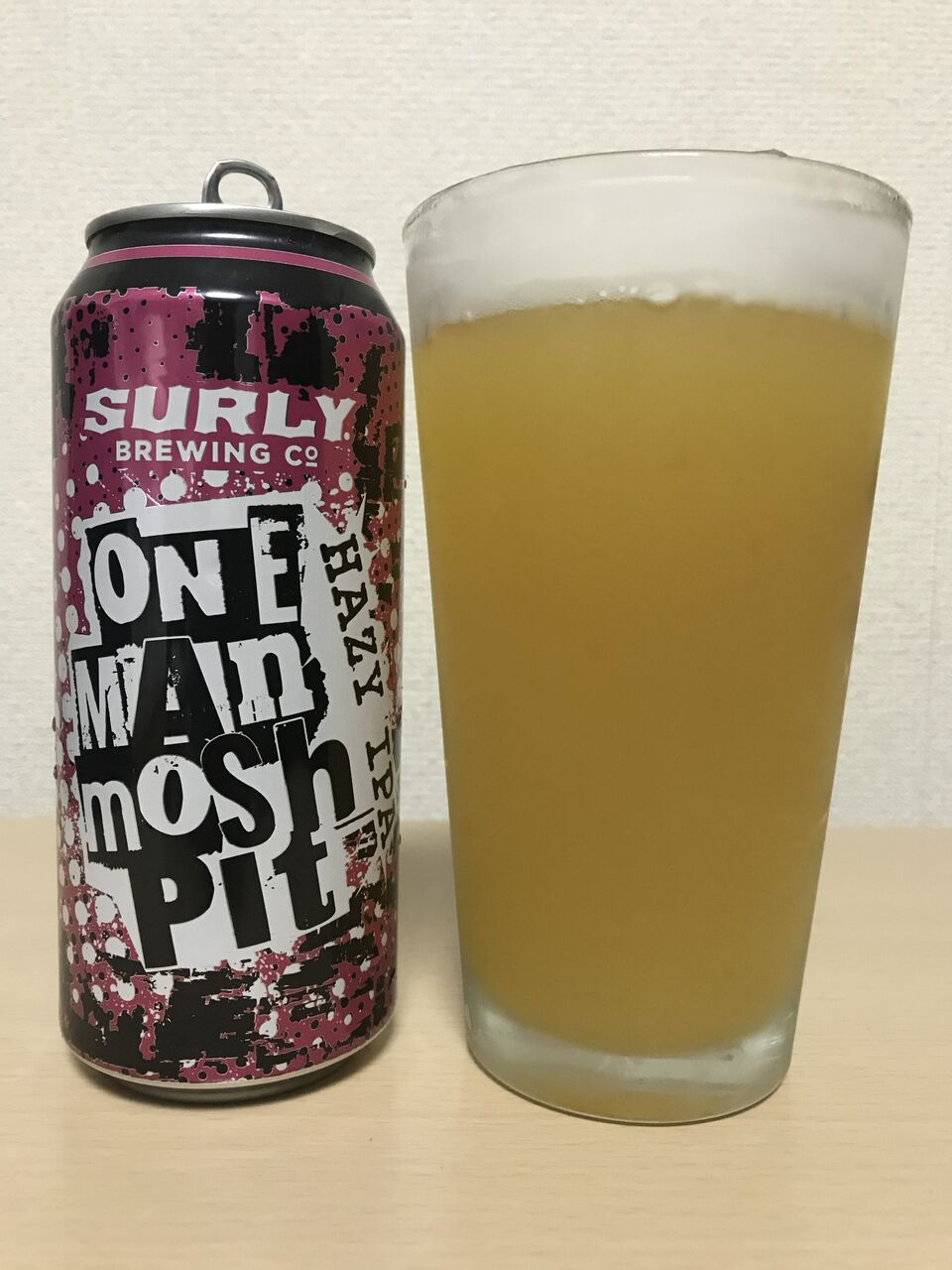 One Man Mosh Pit Hazy Ipa Surly Brewing Company ワン マン モッシュ ピット ヘイジーipa サーリー ブリューイング カンパニー 酒飲ダイアリー One Man Mosh Pit Hazy Ipa Surly Brewing Company ワン マン モッシュ ピット ヘイジーipa サーリー ブリューイング カンパニー 酒飲ダイアリー