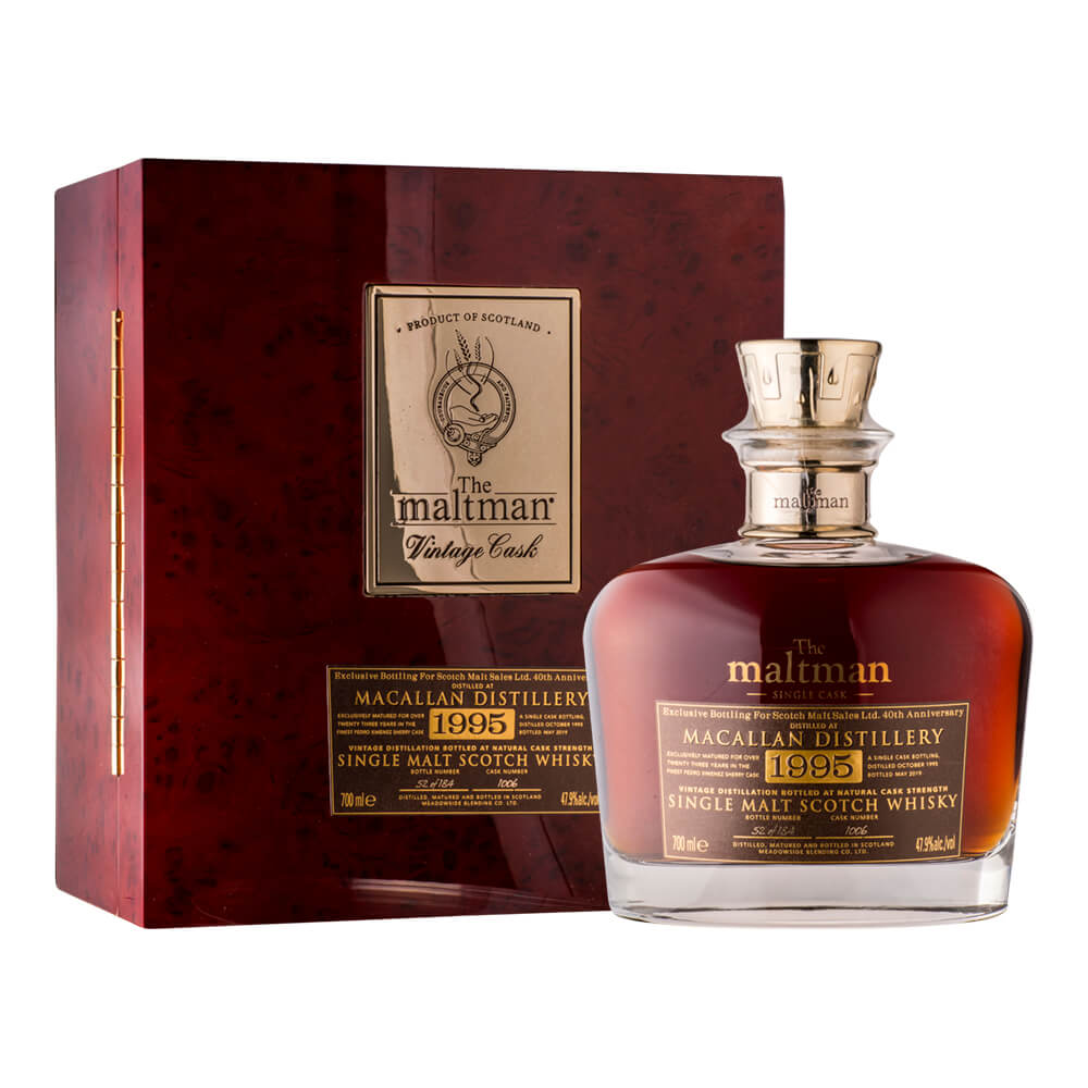 Macallan 23yo 1995 - 2019, PX Sherry, Scotch Malt Sales 40th