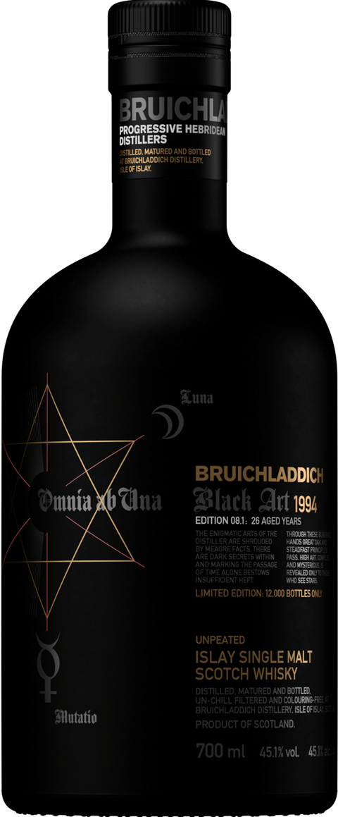 Bruichladdich 26yo, 1994 - 2020, Black Art 8.1 / ブルックラディ 24