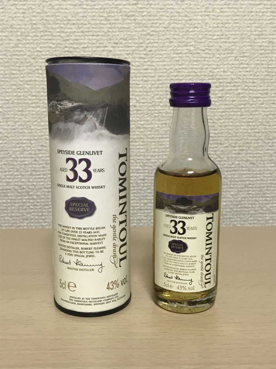 Tomintoul 33yo / トミントール 33年 : 酒飲ダイアリー