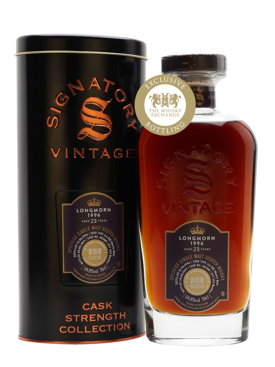 Longmorn 23yo, 1996 - 2019, The Whisky Exchange 20th Anniversary