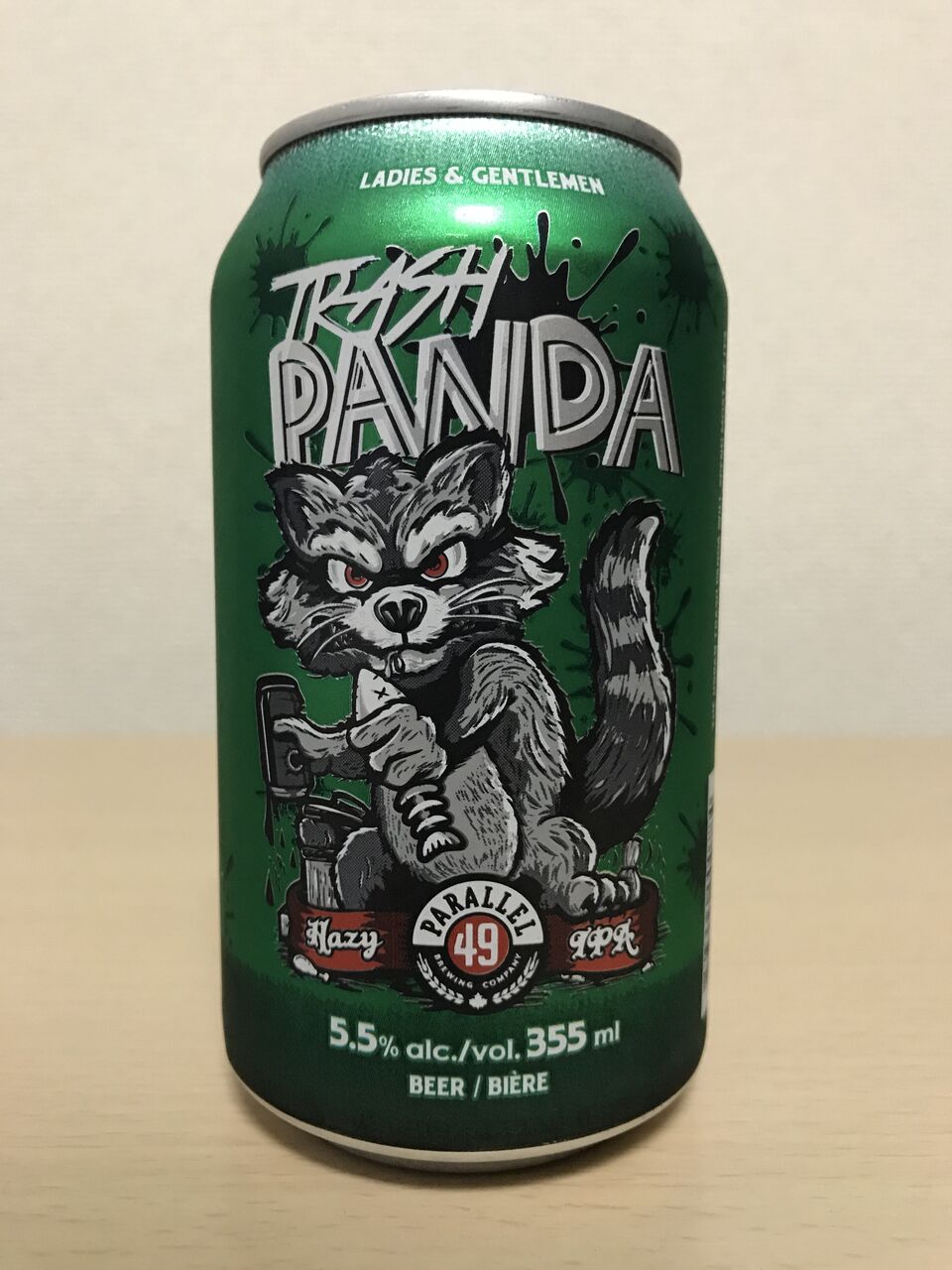 Trash Panda Hazy Ipa Parallel 49 トラッシュ パンダ ヘイジーipa パラレル49 酒飲ダイアリー