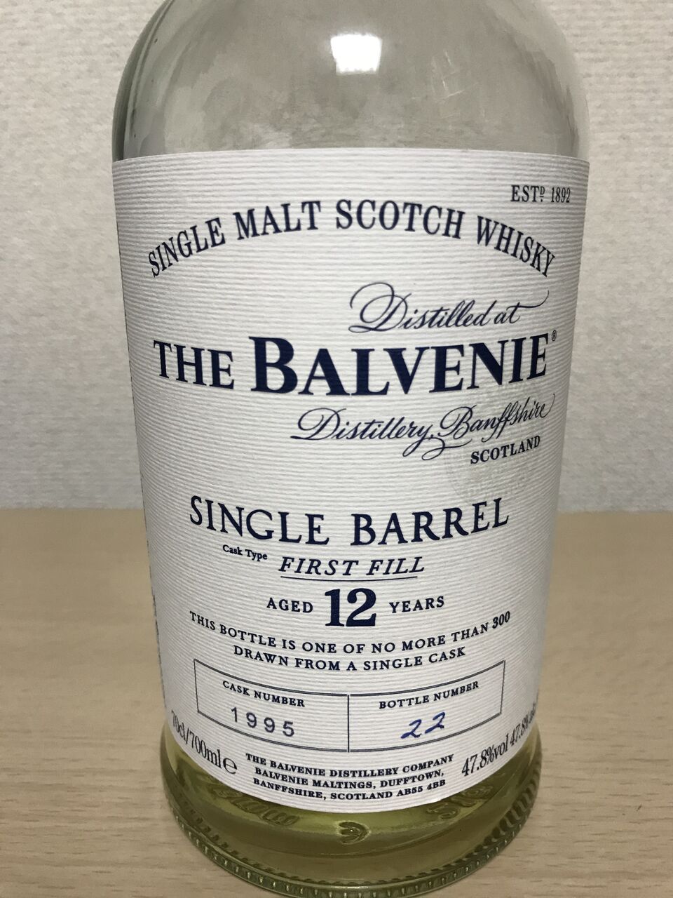 バルヴェニー 12年 シングルバレル ファーストフィル ザ バルヴェニー 12年 シングルバレル ファーストフィル【並行輸入/箱