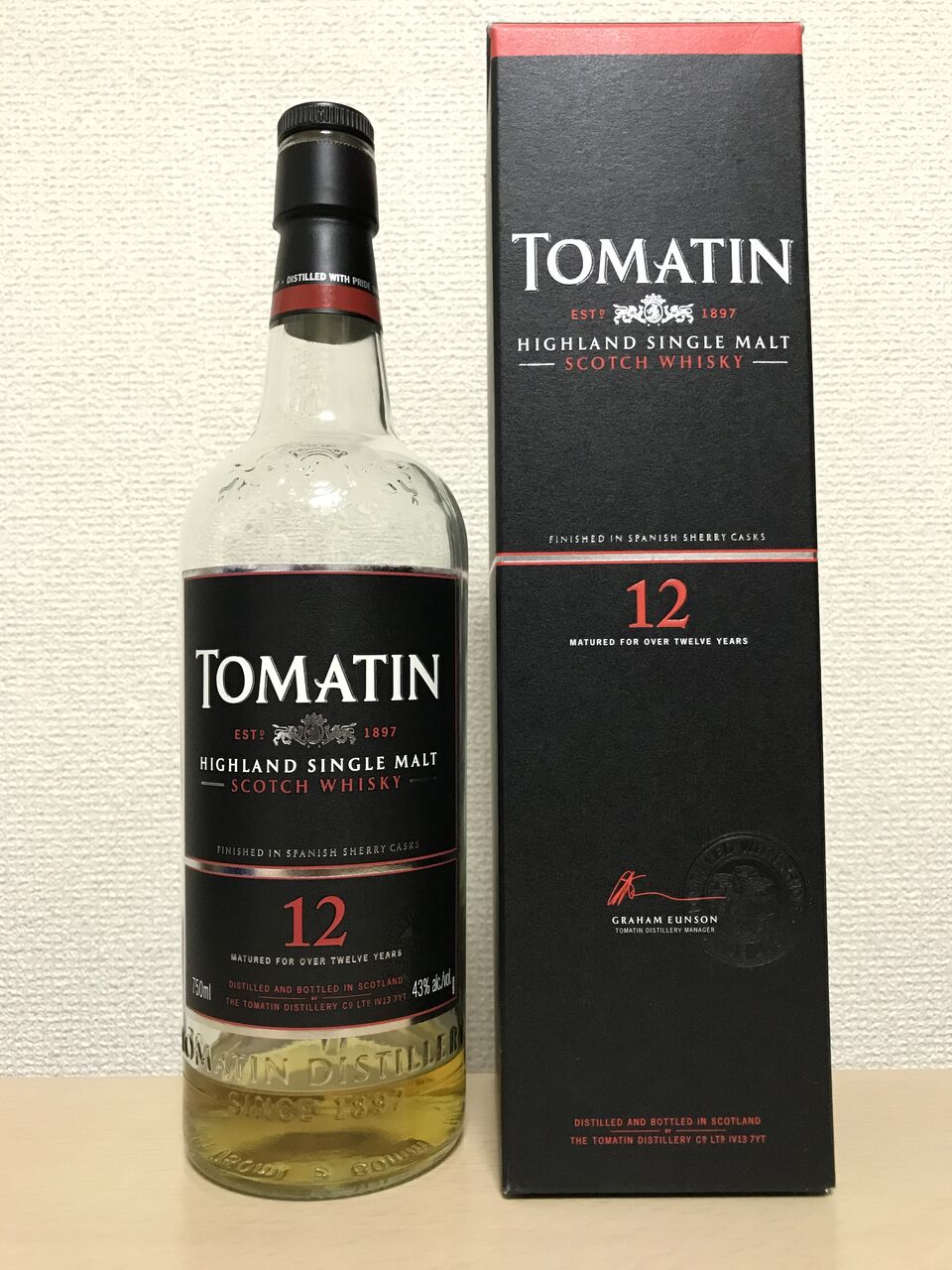 Tomatin 12yo, Discontinued Bottle / トマーティン 12年 旧ボトル