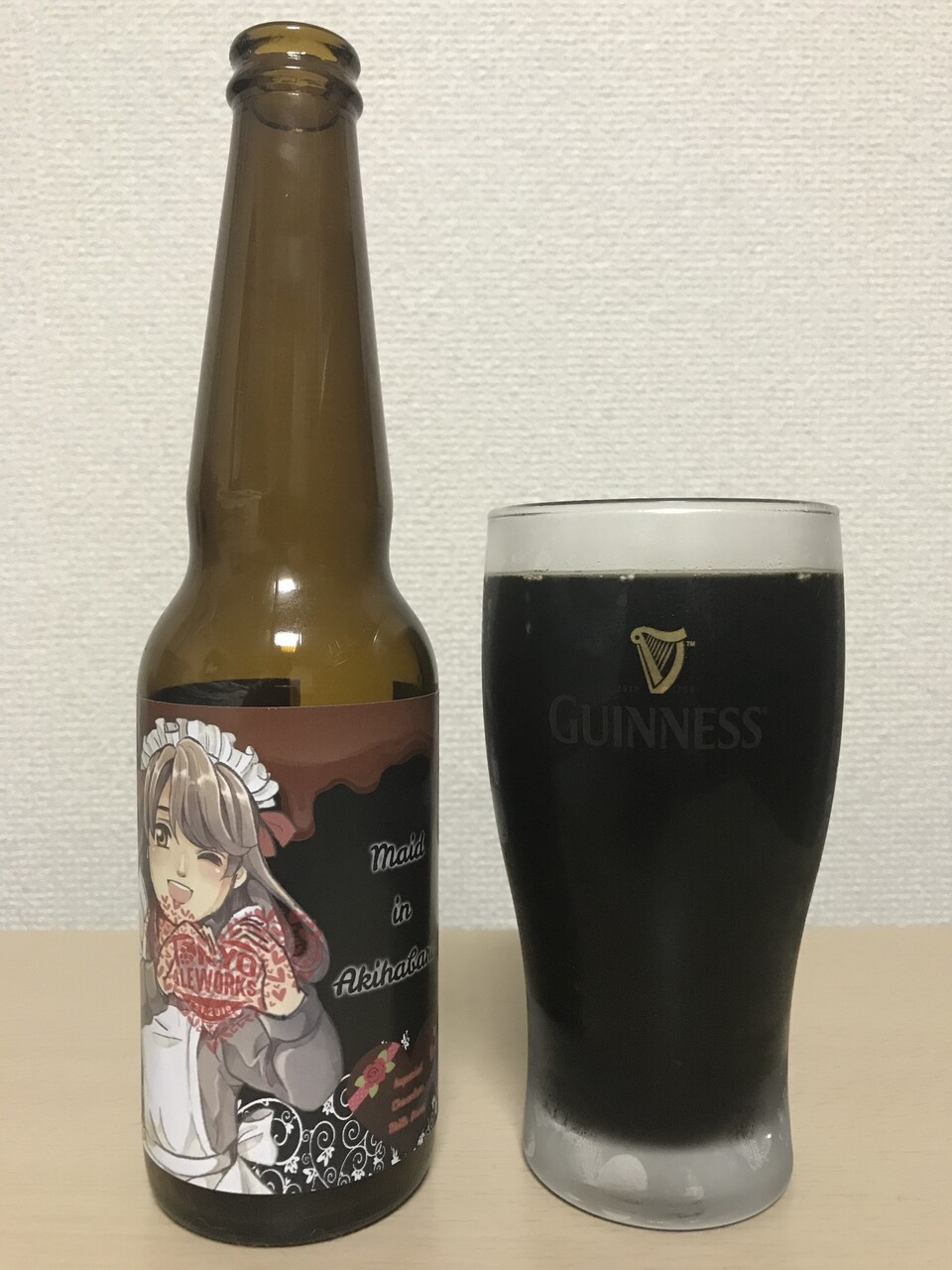 Maid In Akihabara Imperial Chocolate Milk Stout Tokyo Aleworks メイド イン アキハバラ インペリアル チョコレート ミルク スタウト 東京エールワークス 酒飲ダイアリー