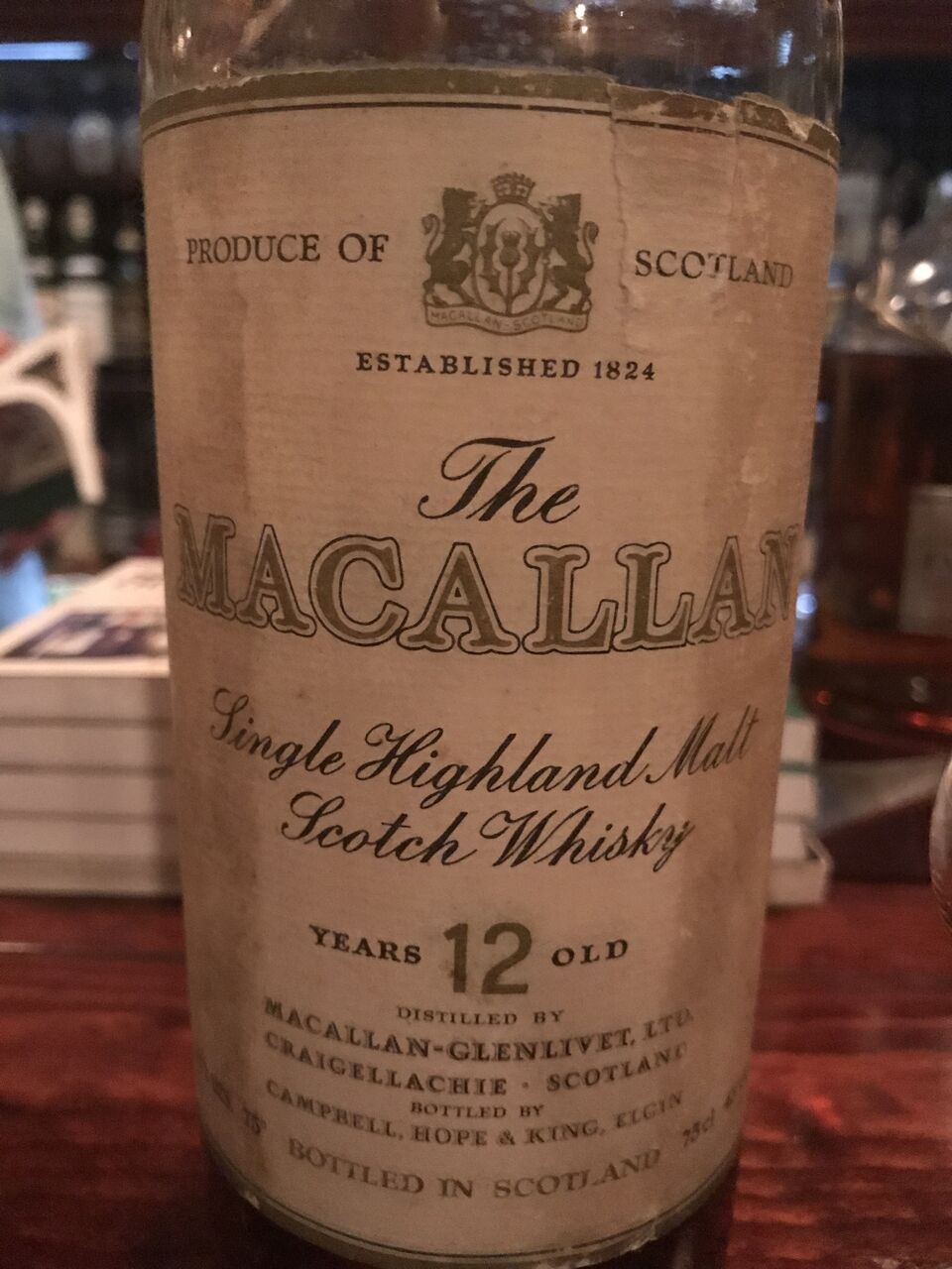 Macallan 12yo, 1980's Distribution / マッカラン 12年 1980年代流通