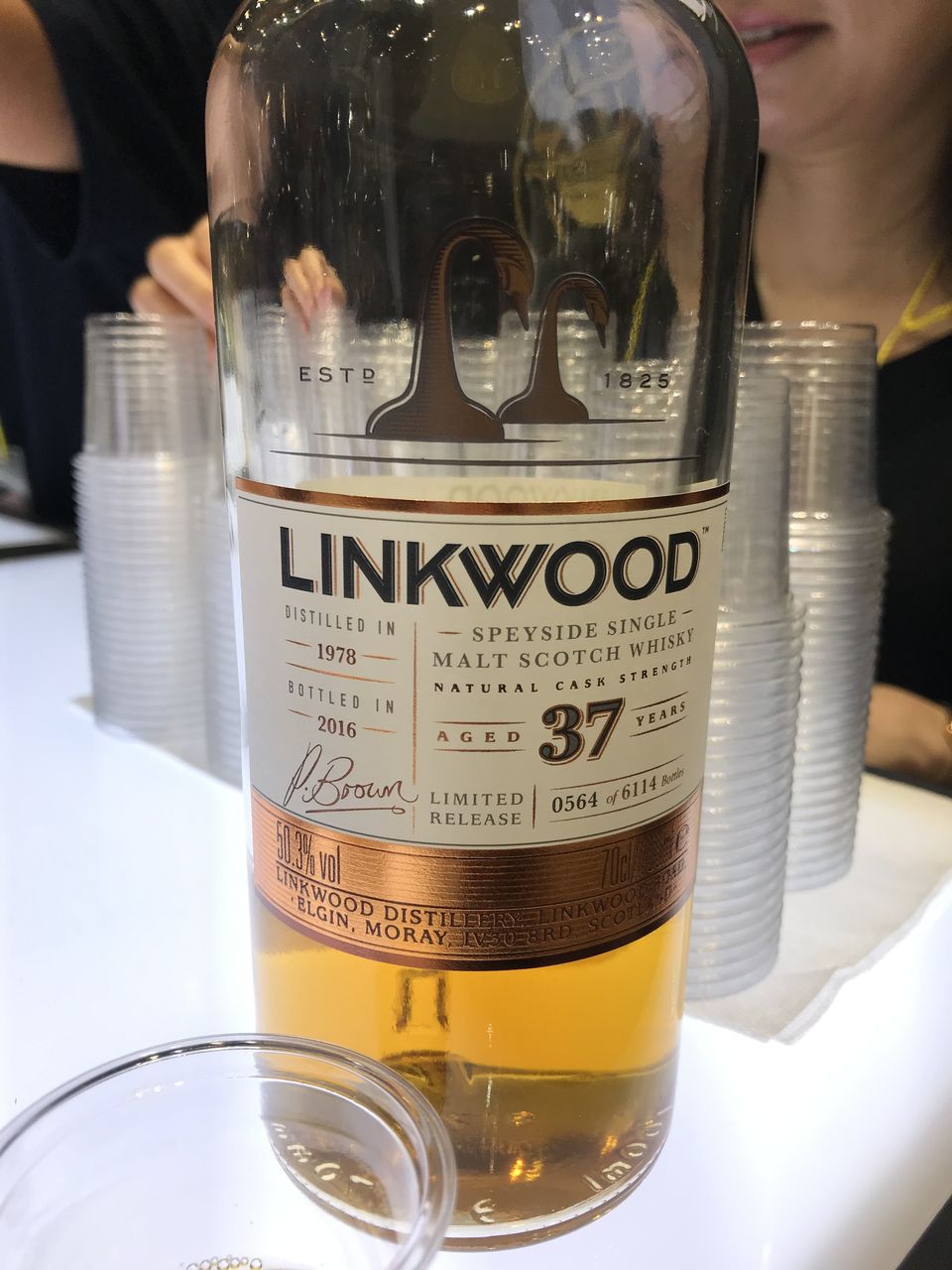 ウイスキー・フェスティバル試飲19 Linkwood 37yo 1978 - 2016 Diageo