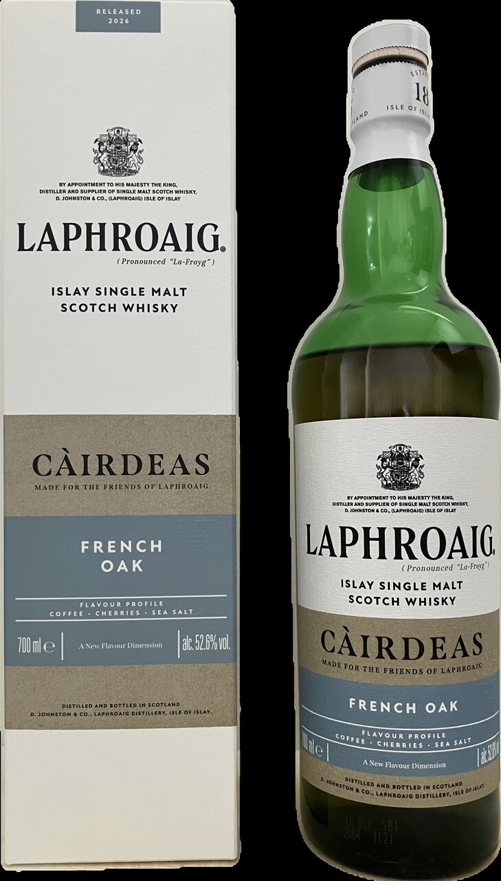 Lahroaig, Cairdeas 2026 French Oak / ラフロイグ カーチェス（カー
