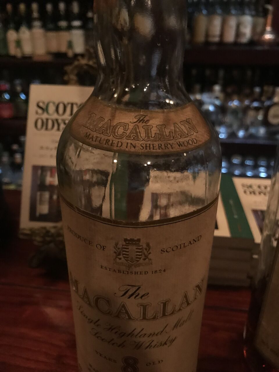 Macallan 8yo, Bot. in 1970's / マッカラン 8年 1970年代ボトリング