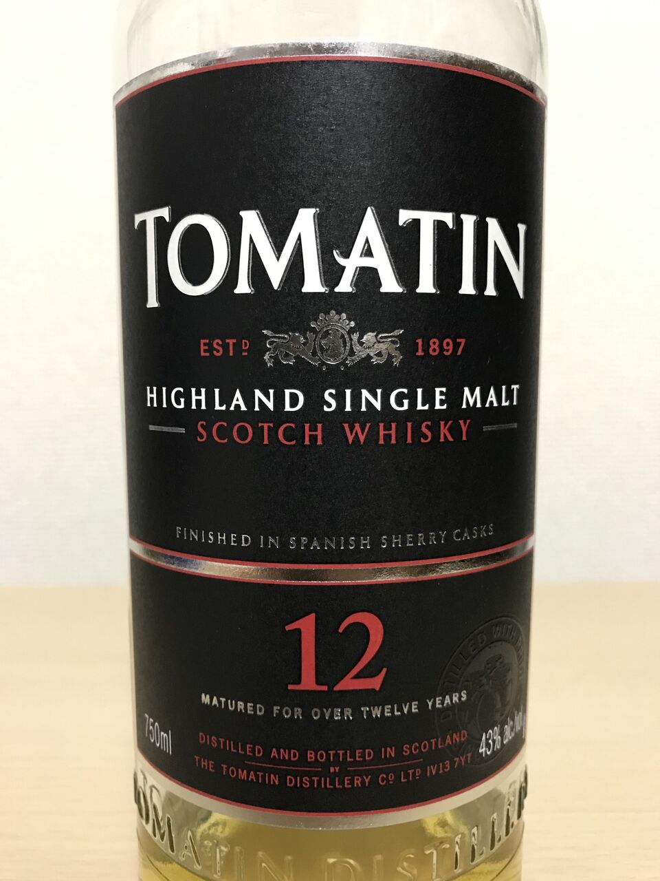 Tomatin 12yo, Discontinued Bottle / トマーティン 12年 旧ボトル