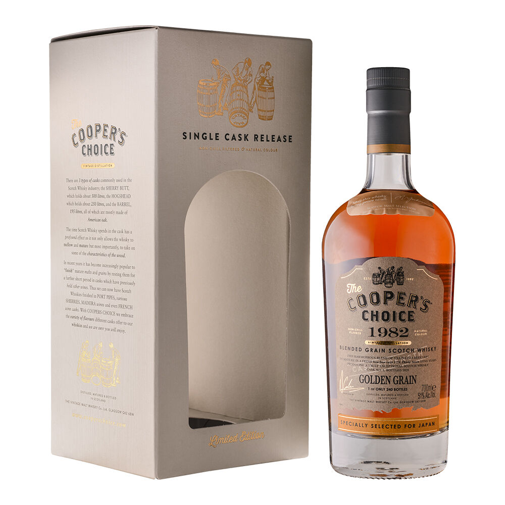 Golden Grain 37yo, Vintage 1982, Blended Grain, The Vintage Malt