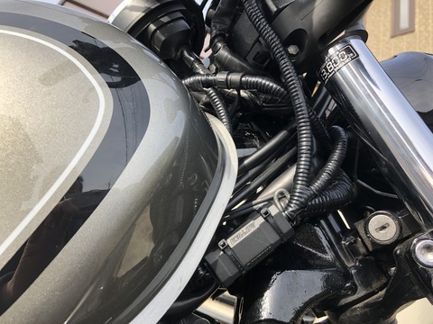 バイク用配線保護チューブ