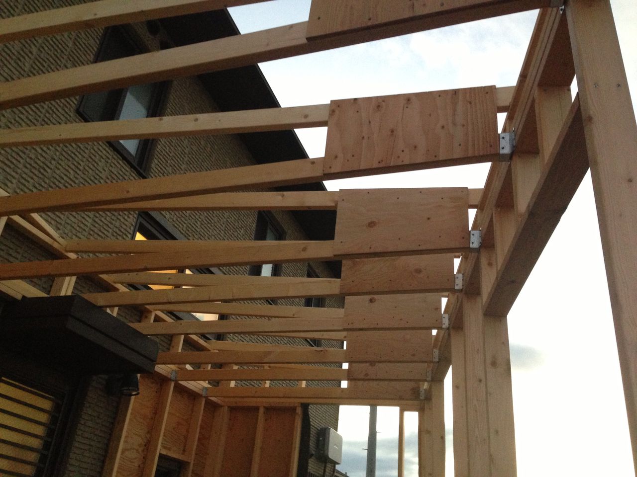 ツーバイ工法で作る 自作自転車小屋 妄想キャンプライダーのアウトドア日記