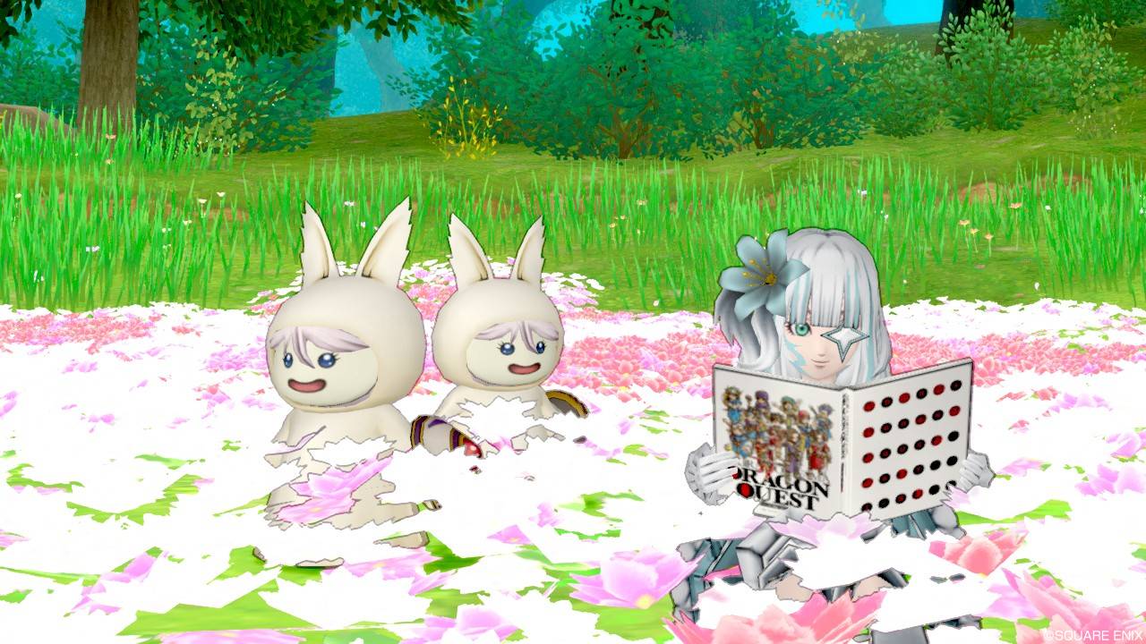 不敵で素敵で無敵なイラストを描いて頂きました Dq10 剣と勇気と魔法とお金