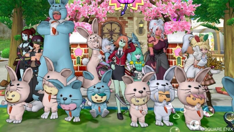 月光蝶ドレスアップとプクリポ小学校 Dq10 剣と勇気と魔法とお金