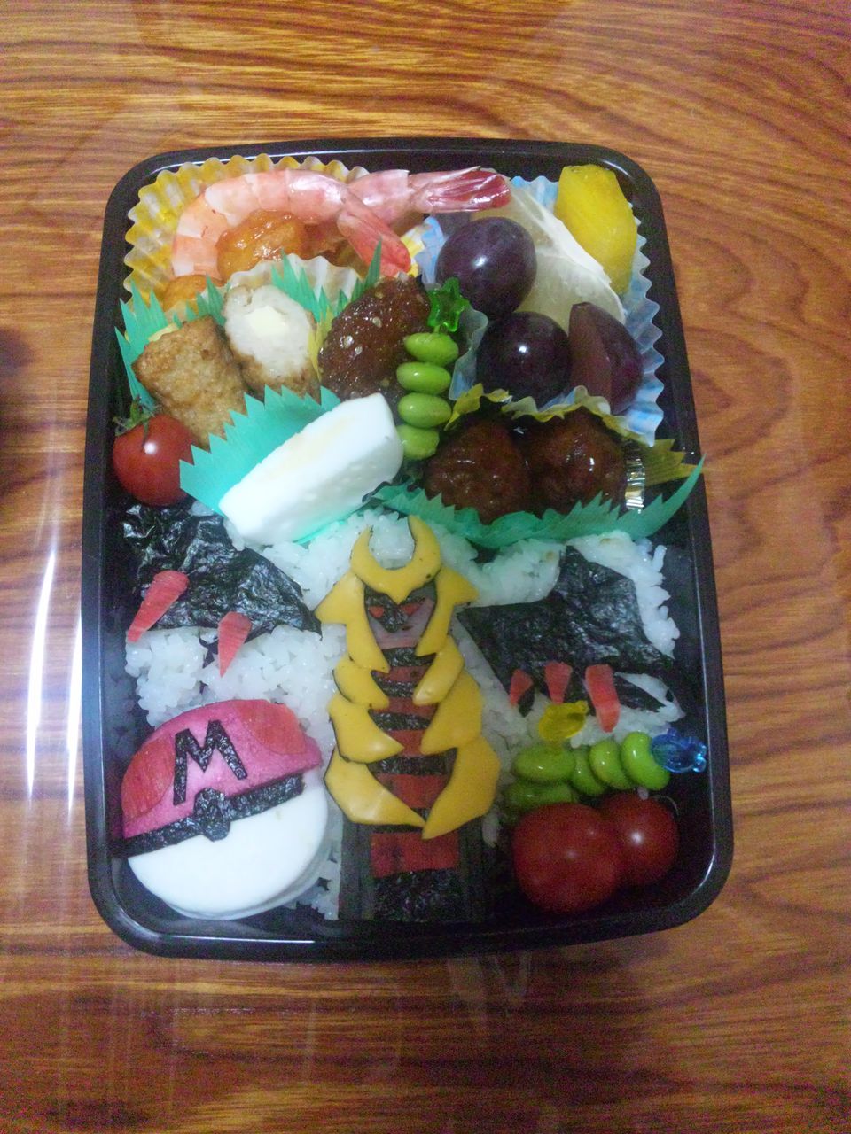 シェイミーとギラティナ キャラ弁 しろくま動物園