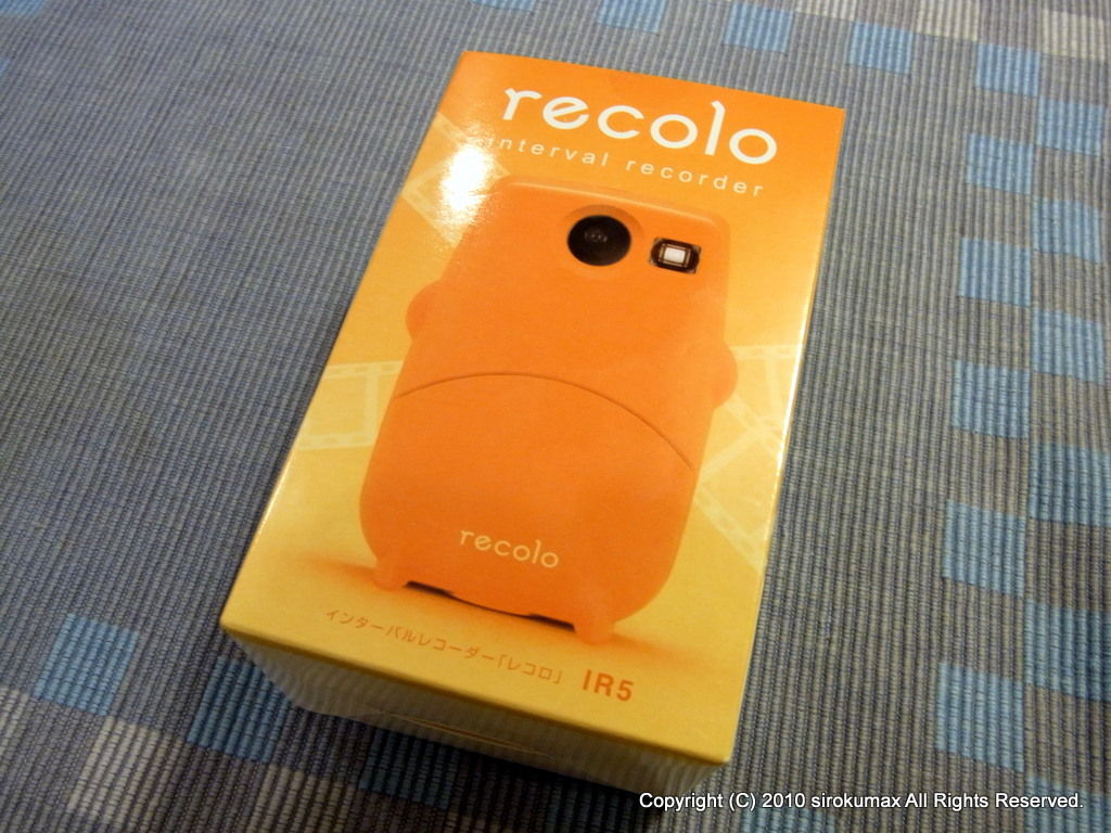インターバル撮影】キングジム製 recolo IR5「レコロ」レビュー : シロクマックス!(T-MAX) インターバル撮影】キングジム製 recolo IR5「レコロ」レビュー : シロクマックス!(T-MAX)