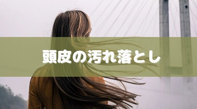 炭酸水で頭皮の汚れ落とし