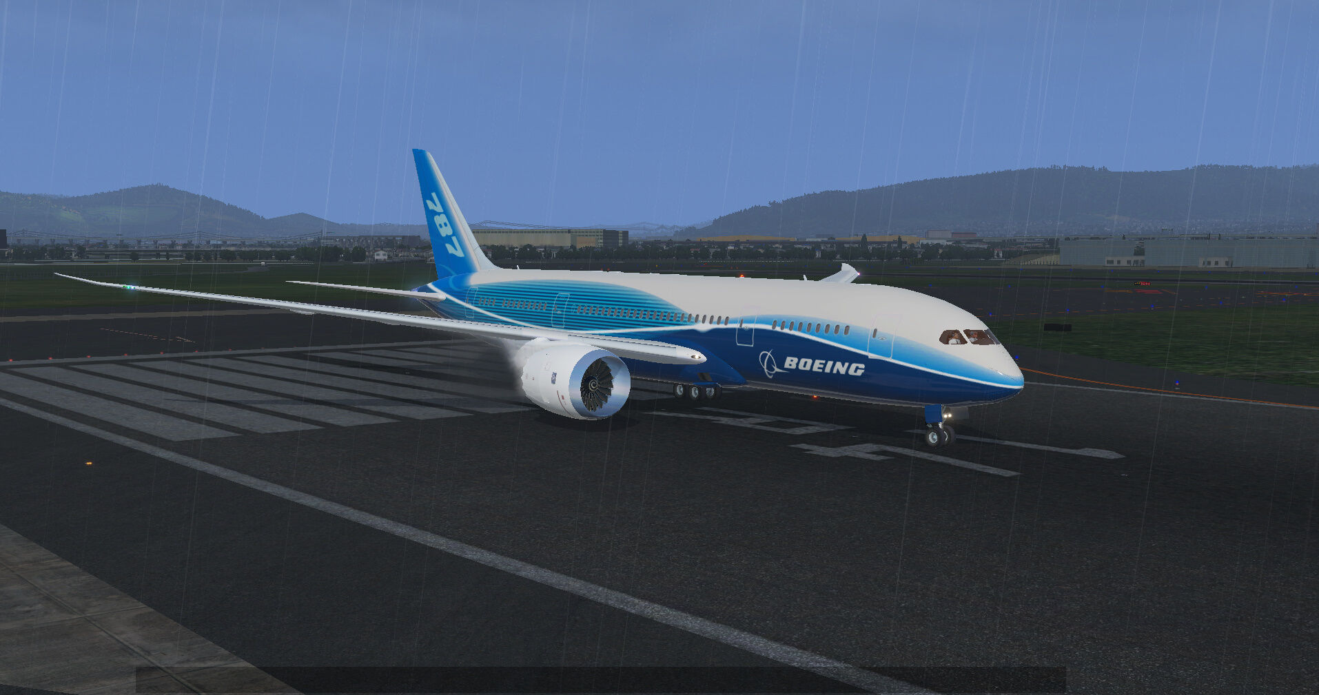 X-plane11 B787の機体アドオン 