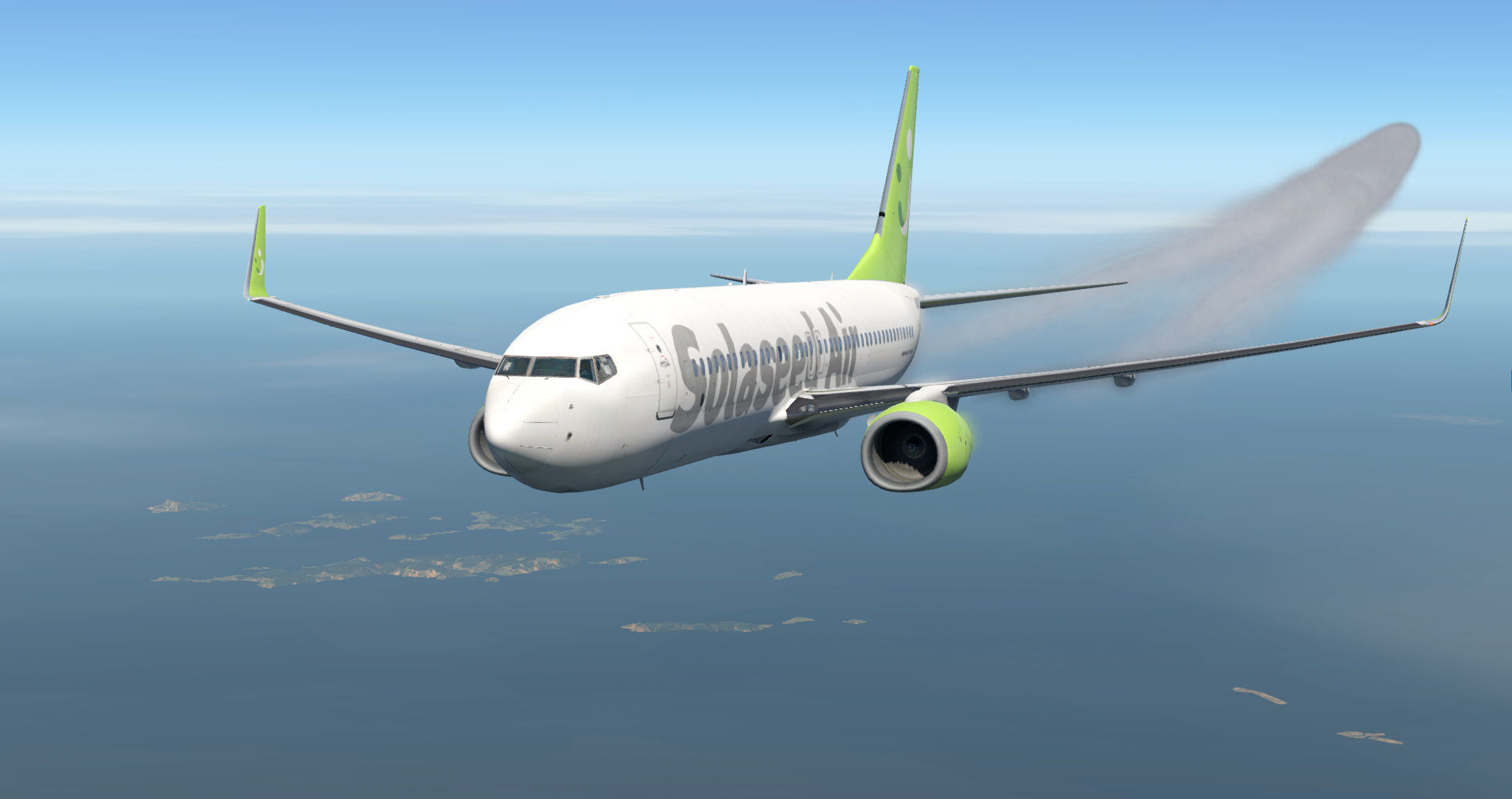 【新品】 ソラシドエア BOEING 737-800 X-plane11 Zibo B737-800 ソラシドエア : しろうとのX-planeと