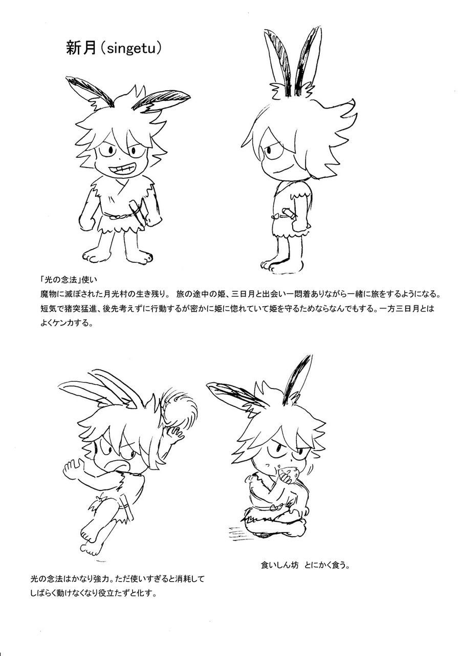 ポートフォリオ用キャラ達 その1 いい加減でいこう ポートフォリオ用キャラ達 その1 いい加減でいこう